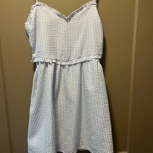 Blue Gingham Dress